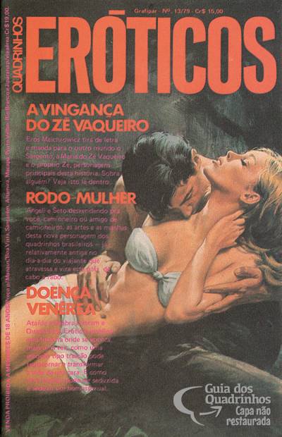 Quadrinhos Eróticos (Eros) n° 13 - Grafipar