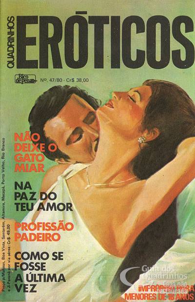 Quadrinhos Eróticos (Eros) n° 47 - Grafipar