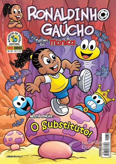 Ronaldinho Gaúcho n° 39 - Panini