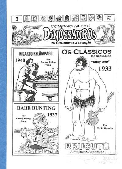 Confraria dos Dinossauros n° 3 - Fanzine