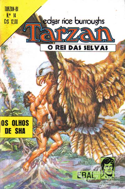 Korak, O Filho de Tarzan (Tarzan-Bi) (Em Formatinho) n° 14 - Ebal