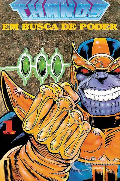 Thanos - Em Busca de Poder n° 1 - Abril