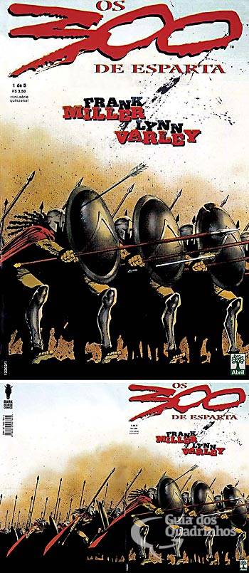 300 de Esparta, Os n° 1 - Abril