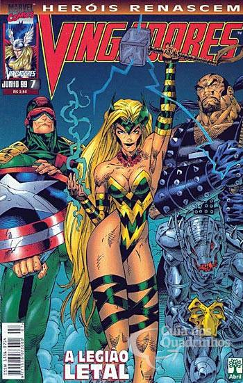Heróis Renascem - Vingadores n° 7 - Abril