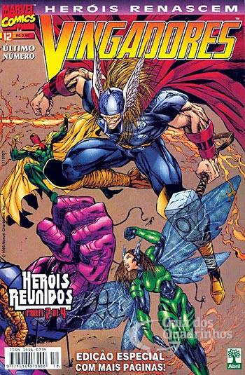 Heróis Renascem - Vingadores n° 12 - Abril