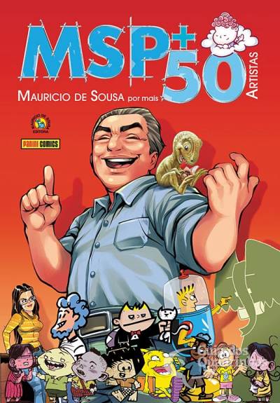 Msp +50 - Mauricio de Sousa Por Mais 50 Artistas (Capa Dura) - Panini