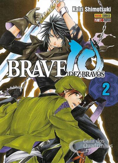 Brave 10 - Dez Bravos n° 2 - Panini