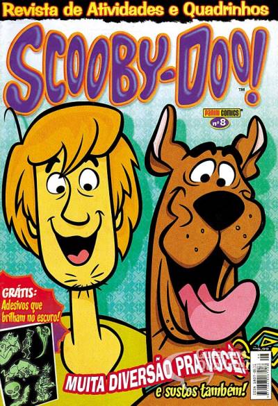 Scooby-Doo! Quadrinhos e Atividades n° 8 - Panini