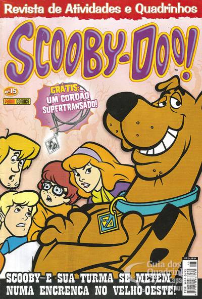 Scooby-Doo! Quadrinhos e Atividades n° 15 - Panini