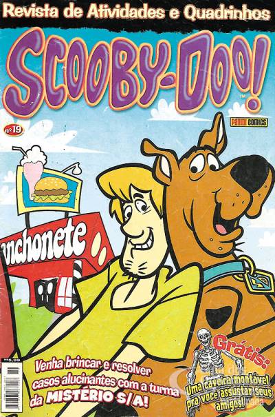 Scooby-Doo! Quadrinhos e Atividades n° 19 - Panini