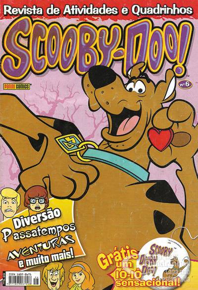 Scooby-Doo! Quadrinhos e Atividades n° 6 - Panini