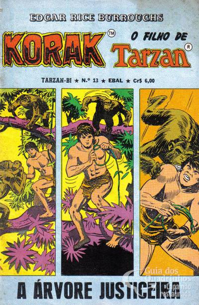 Korak, O Filho de Tarzan (Tarzan-Bi) (Em Formatinho) n° 13 - Ebal