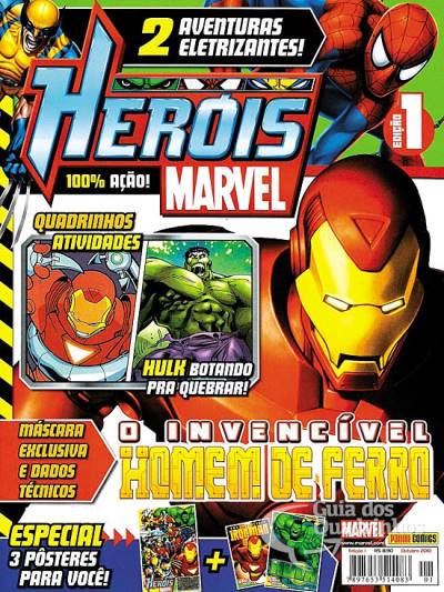 Heróis Marvel n° 1 - Panini
