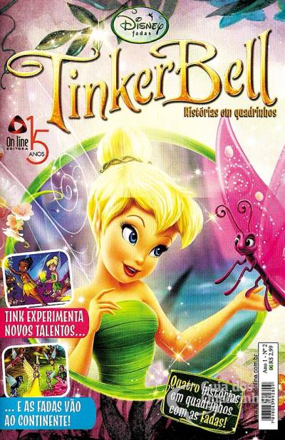 Tinker Bell - Histórias em Quadrinhos n° 2 - On Line