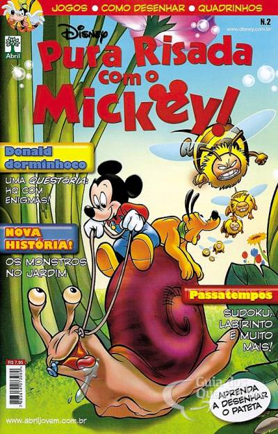Pura Risada Com O Mickey n° 2 - Abril