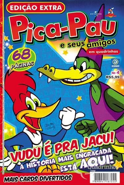 Pica-Pau e Seus Amigos - Edição Extra n° 4 - Deomar