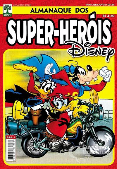 Almanaque dos Super-Heróis Disney n° 1 - Abril