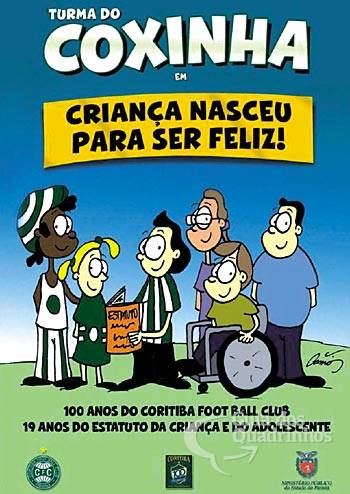 Turma do Coxinha em Criança Nasceu Para Ser Feliz - sem editora