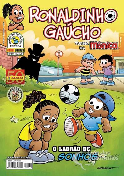 Ronaldinho Gaúcho n° 50 - Panini