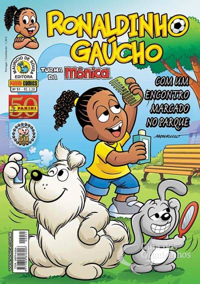 Ronaldinho Gaúcho n° 51 - Panini