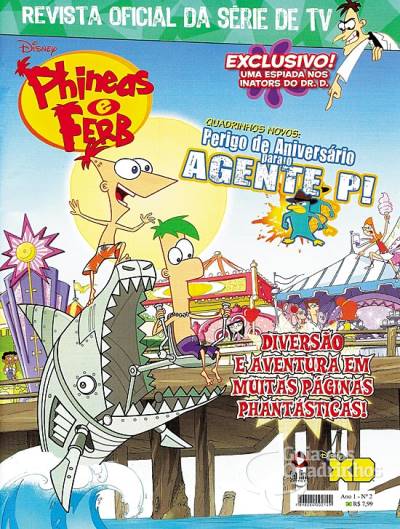 Phineas e Ferb - Revista Oficial da Série de TV n° 2 - On Line