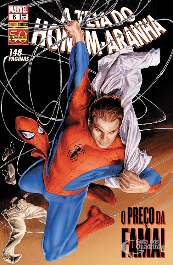 A Teia do Homem-Aranha Superior - 1ª Série/Panini n° 1-2-3-4-7-8