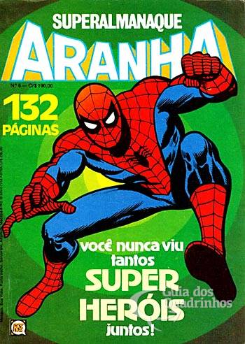 Superalmanaque do Homem-Aranha n° 6 - Rge