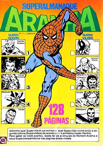 Superalmanaque do Homem-Aranha n° 7 - Rge