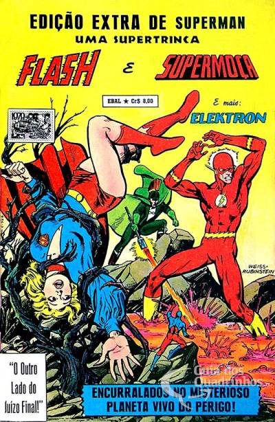 Flash, Supermoça & Elektron (Edição Extra de Superman) - Ebal