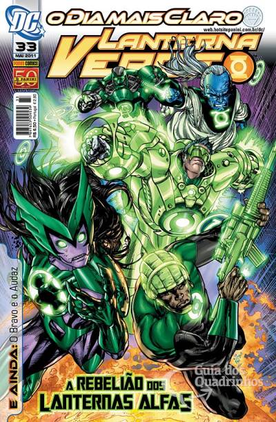Dimensão DC: Lanterna Verde n° 33 - Panini