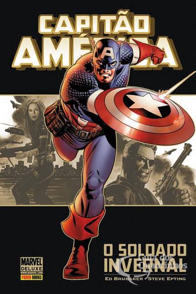 Marvel Deluxe: Capitão América n° 1 - Panini