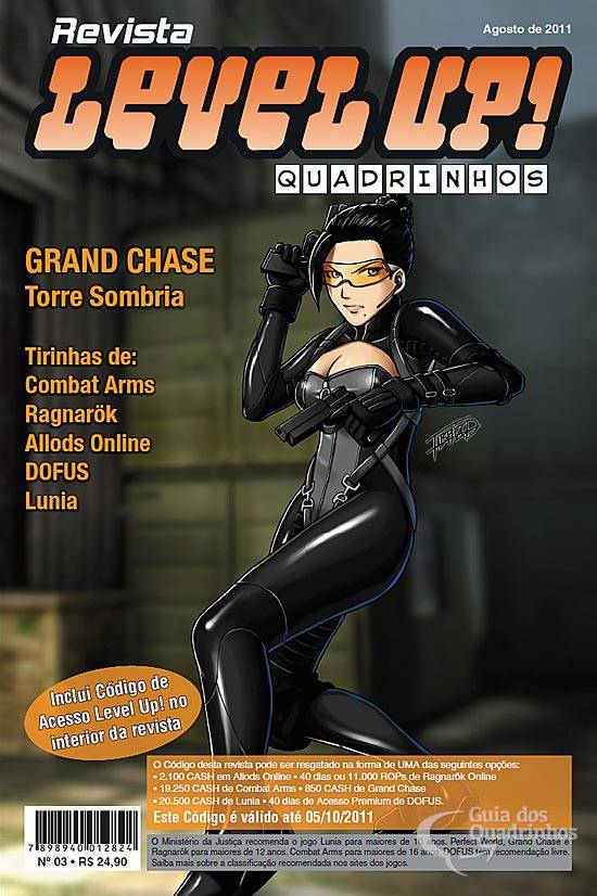 Está nas bancas a edição 13 da Revista Level Up! Quadrinhos