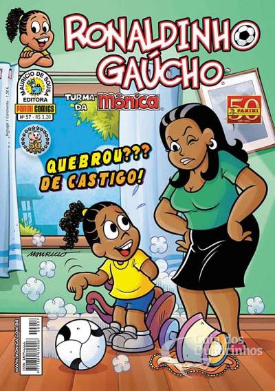 Ronaldinho Gaúcho n° 57 - Panini