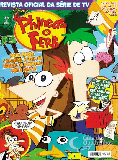 Phineas e Ferb - Revista Oficial da Série de TV n° 3 - On Line