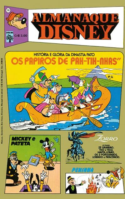 Almanaque Disney n° 38 - Abril