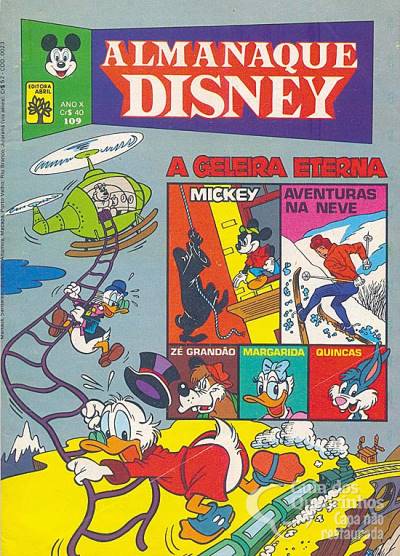 Almanaque Disney n° 109 - Abril