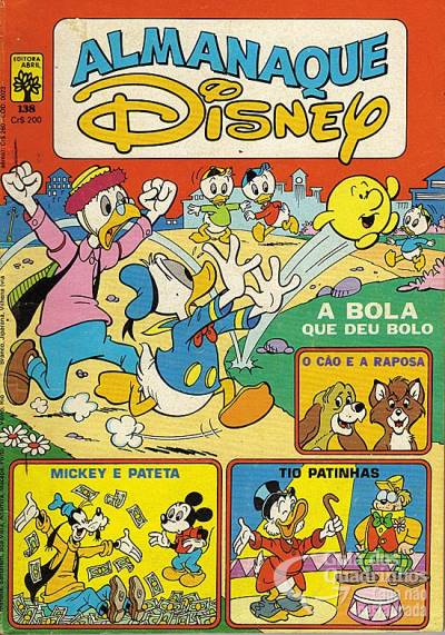 Almanaque Disney n° 138 - Abril