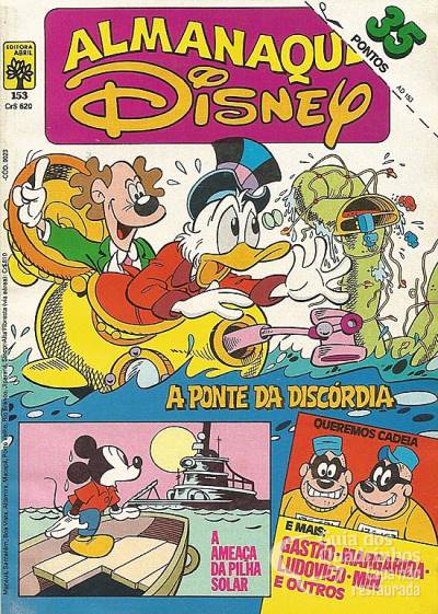 Almanaque Disney n° 153 - Abril