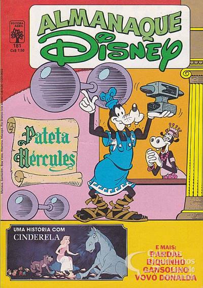 Almanaque Disney n° 181 - Abril