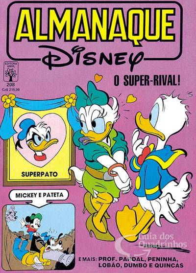 Almanaque Disney n° 208 - Abril