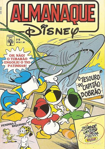 Almanaque Disney n° 218 - Abril