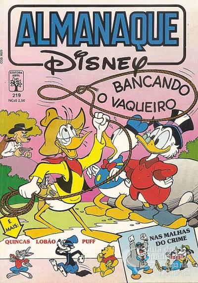 Almanaque Disney n° 219 - Abril