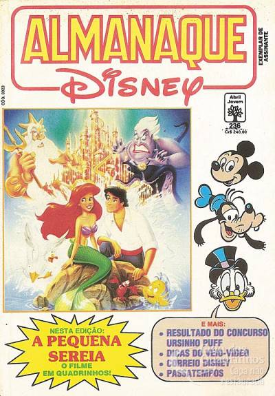 Almanaque Disney n° 236 - Abril