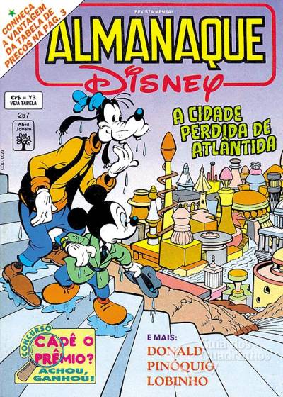 Almanaque Disney n° 257 - Abril