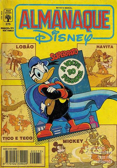 Almanaque Disney n° 275 - Abril