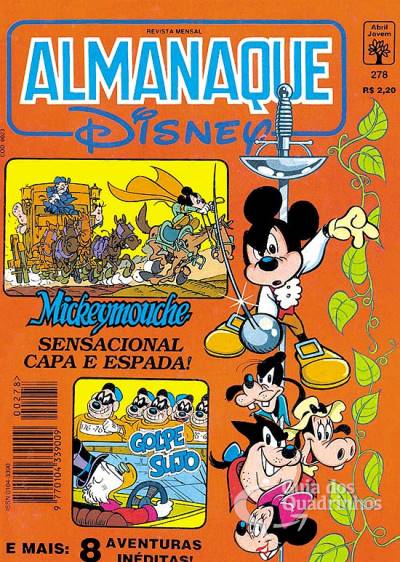 Almanaque Disney n° 278 - Abril