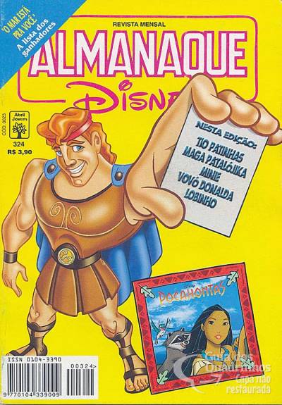 Almanaque Disney n° 324 - Abril