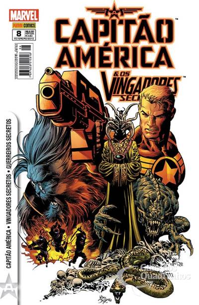 Capitão América & Os Vingadores Secretos n° 8 - Panini