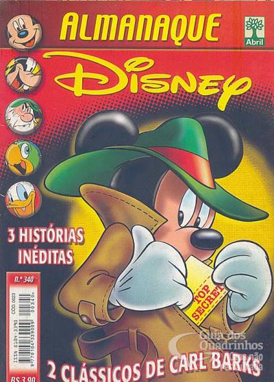 Almanaque Disney n° 340 - Abril