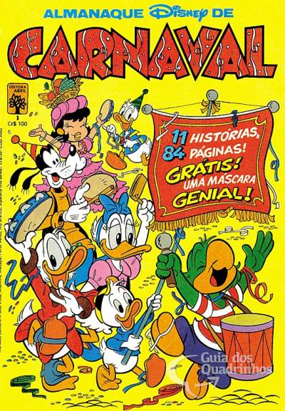 Almanaque Disney de Carnaval n° 1 - Abril